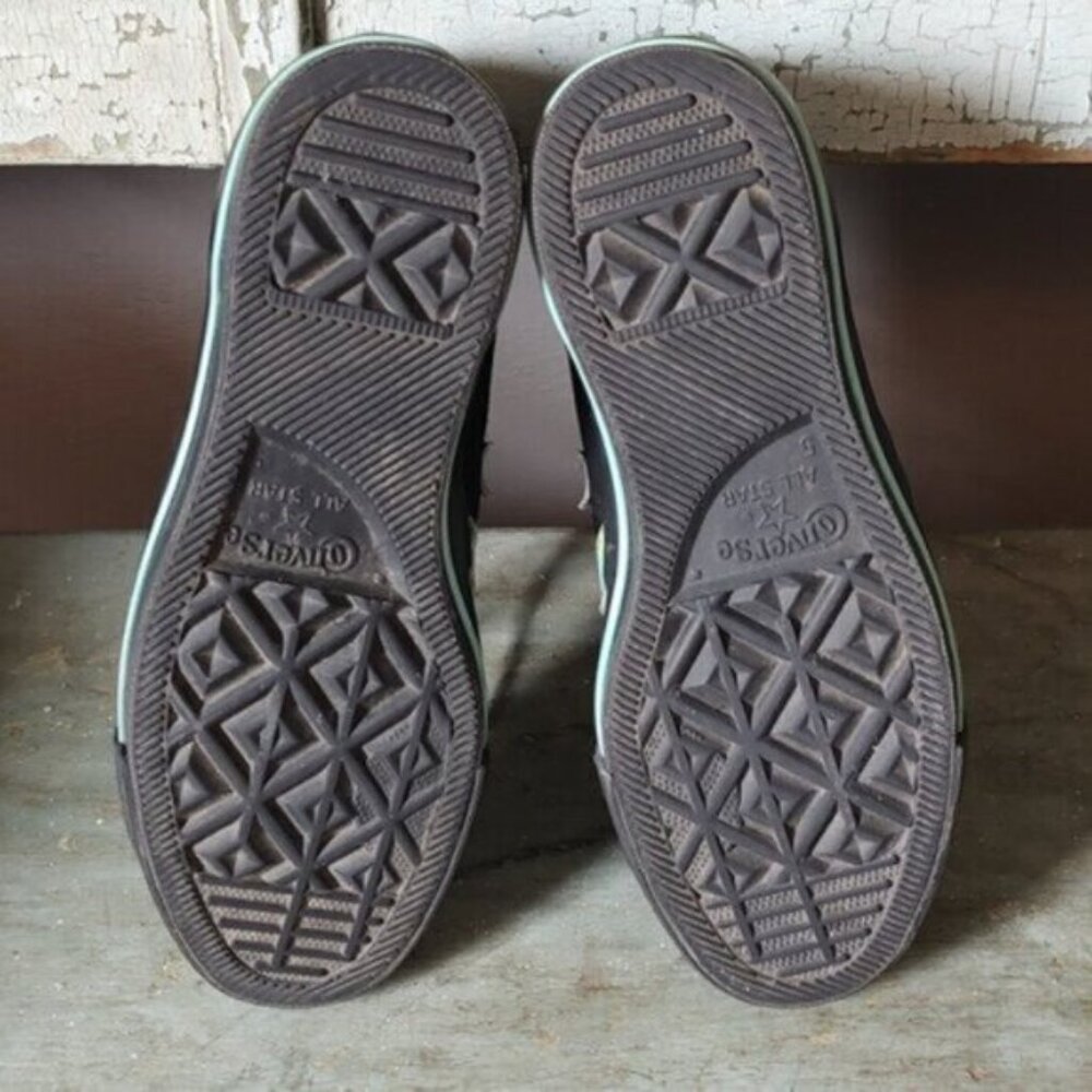 Converse Limited Edition Vintage Converse All Star Leather Low-Top Sneaker SZ 7 - Picture 10 of 11